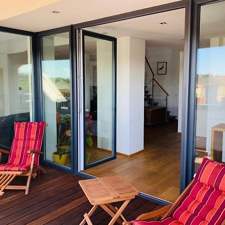 Apartamento Exklusives Penthouse Im Ehemaligen Bunker Hanóver Exterior foto