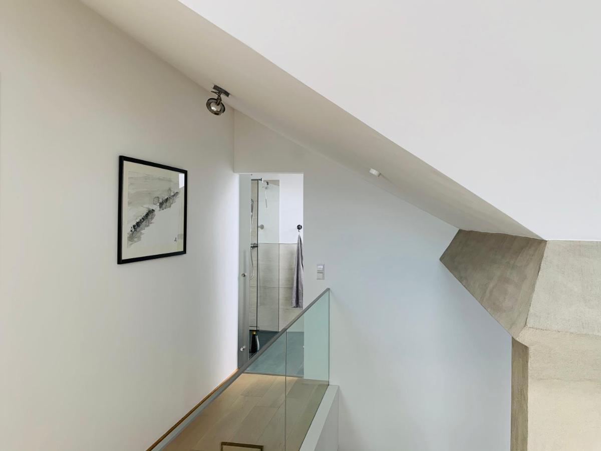 Apartamento Exklusives Penthouse Im Ehemaligen Bunker Hanóver Exterior foto