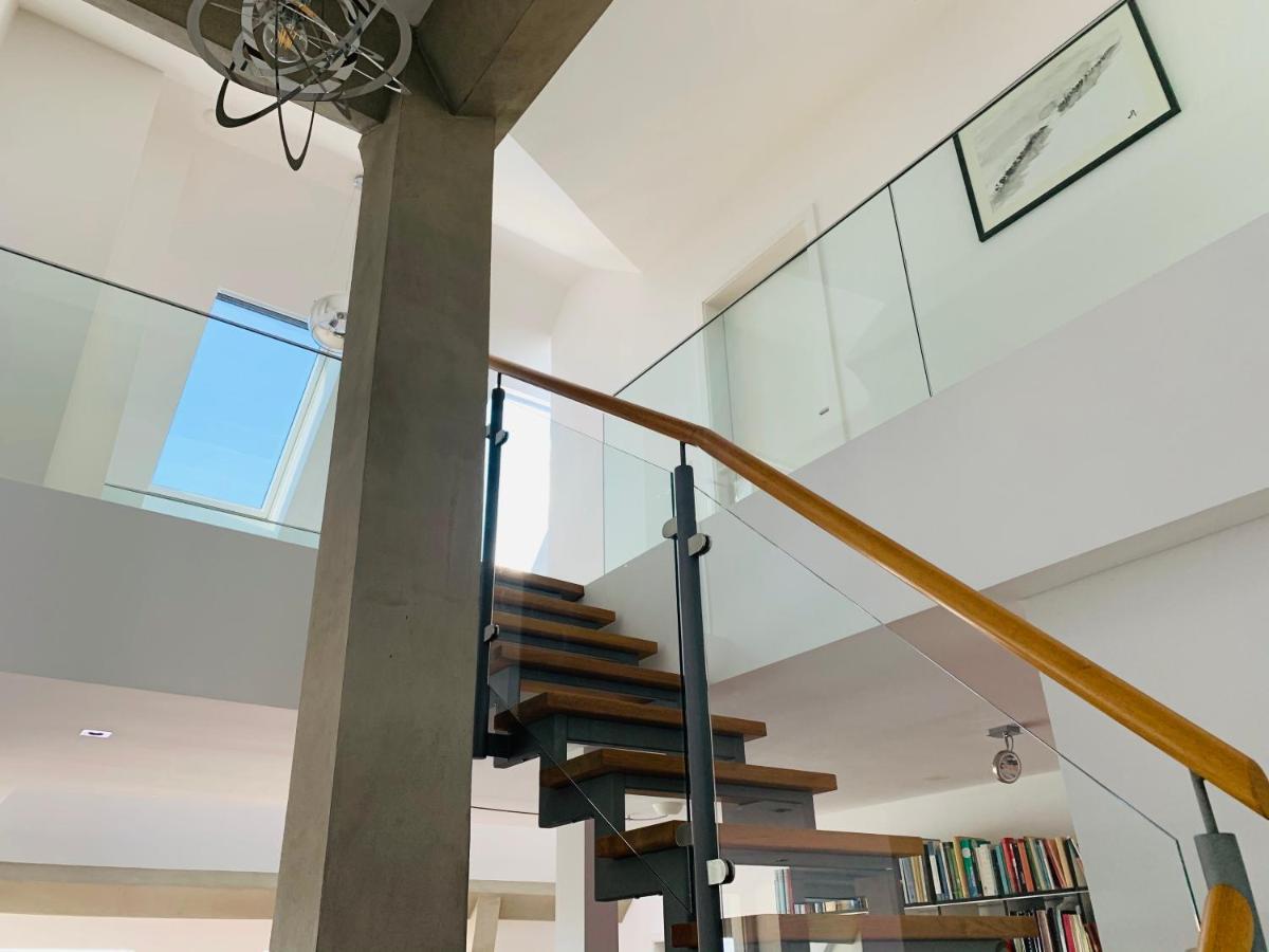 Apartamento Exklusives Penthouse Im Ehemaligen Bunker Hanóver Exterior foto