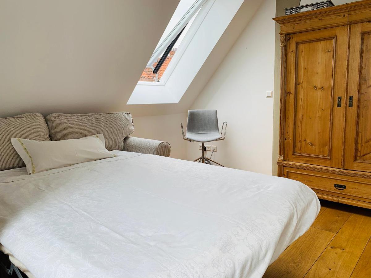 Apartamento Exklusives Penthouse Im Ehemaligen Bunker Hanóver Exterior foto